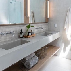 Integrated Concrete Sink