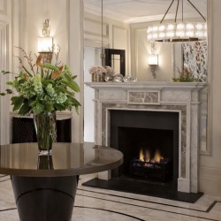 Italian Marble Fireplace Mantel