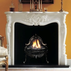 Louis Versailles White Marble Surround