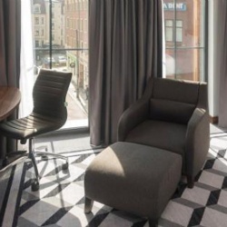 Lounge Chair with Ottoman
