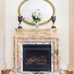 Marble Fireplace Mantel Project Reference in Australia