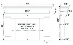 Marble Fireplace Mantel Shop Drawing Services