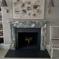 Marble fireplace mantel collection for interior designer