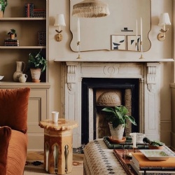 Marble fireplace mantel style