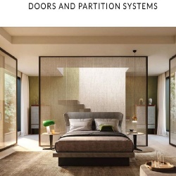 Mesh and fabric glass for doors and partition systems