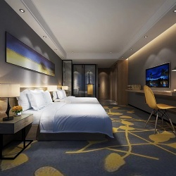 Minimalism Hotel Guestroom Furnishing and Decoration