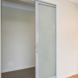 Pocket Glass Wall Hidden Sliding Door