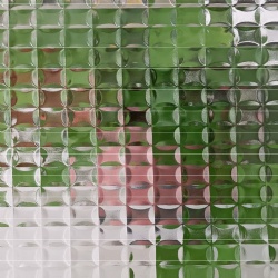 Pyramid Pattern Textured Building Glass