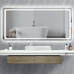 Rectangular LED Lighting Vanity Mirror