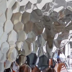 Ripple Pattern Textured Building Glass