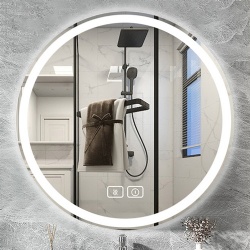 Round Illuminated Fog Free Vanity Mirror