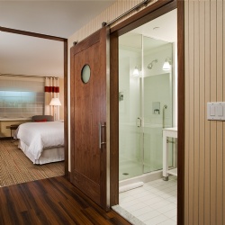 Sliding Bathroom Barn Door for Four Points by Sheraton