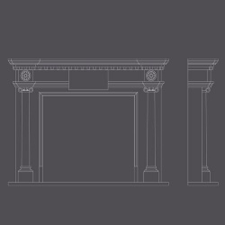 Somerset Fireplace Mantel Design