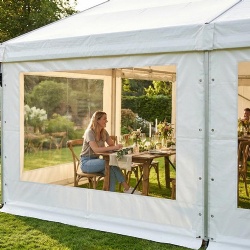 Tent Side Walls & Clear PVC Windows