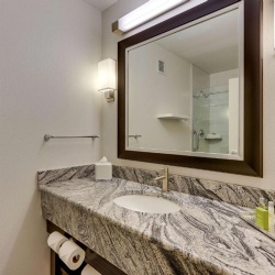 Traditional Multicolor Granite Vanities for Hotel Bathroom