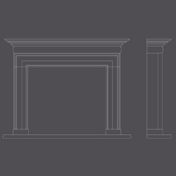 WREN Fireplace Mantel Design