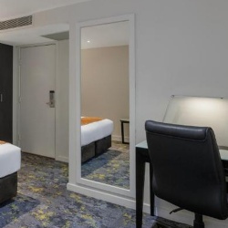 Wall dressing mirror in hotel grand chancellor Melbourne