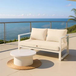 Waterproof Loveseat Sofa for Resort Balcony