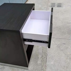 White Melamine Interior Gliding Furniture Drawer