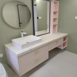 bespoke bathroom millwork and mirror