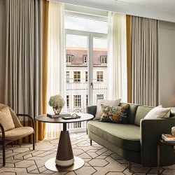 bespoke softgood seating for hotel