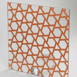 colored enamel glass for architect and designer