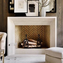 concave marble fireplace mantel model curve 01