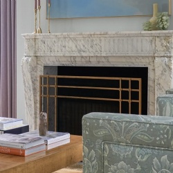 custom historic marble fireplace mantel reproduction