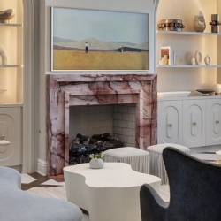 custom marble fireplace suppliers for contemporary homes