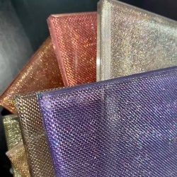fabric laminated glass samples