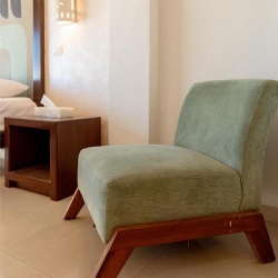 hotel guestroom lounge chair