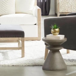 modern decorative concrete table for indoor outdoor