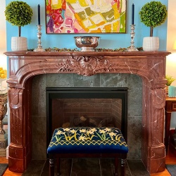 reproduction marble fireplace mantels