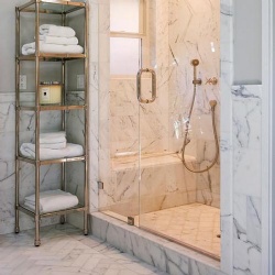 volakas white marble tiles